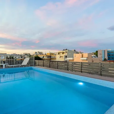 Evgenias Luxury With Rooftop Pool Διαμέρισμα Χανιά